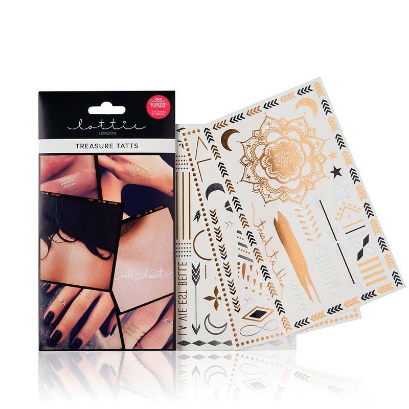 تاتو موقت متالیک