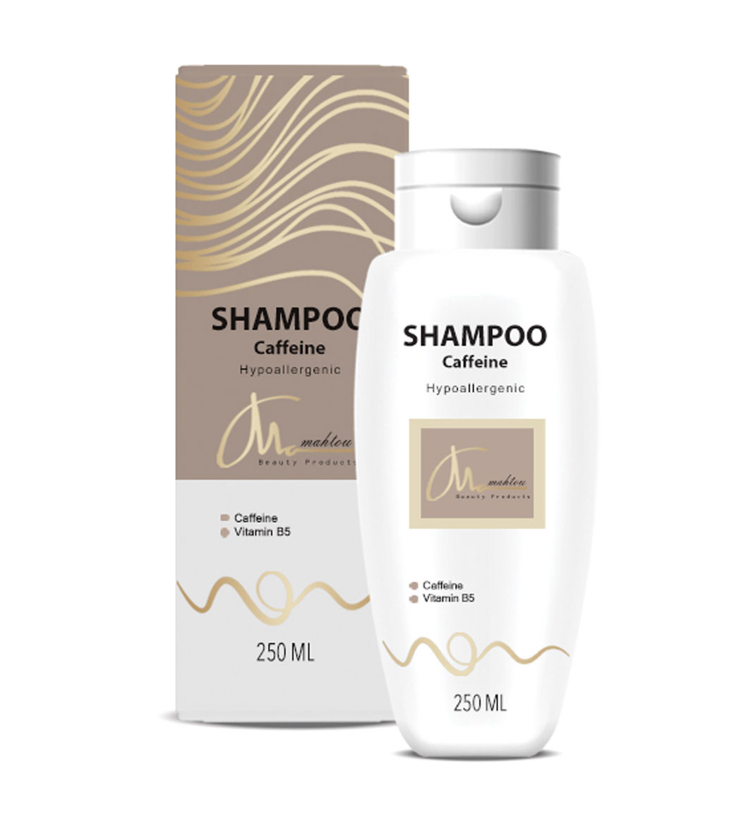 شامپو مدل کافئین حجم 250 میل