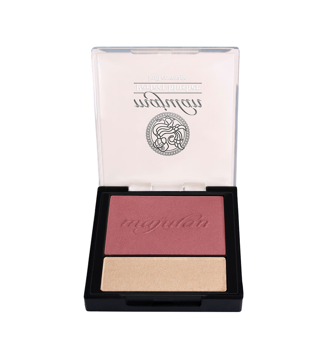 رژگونه و هایلایتر