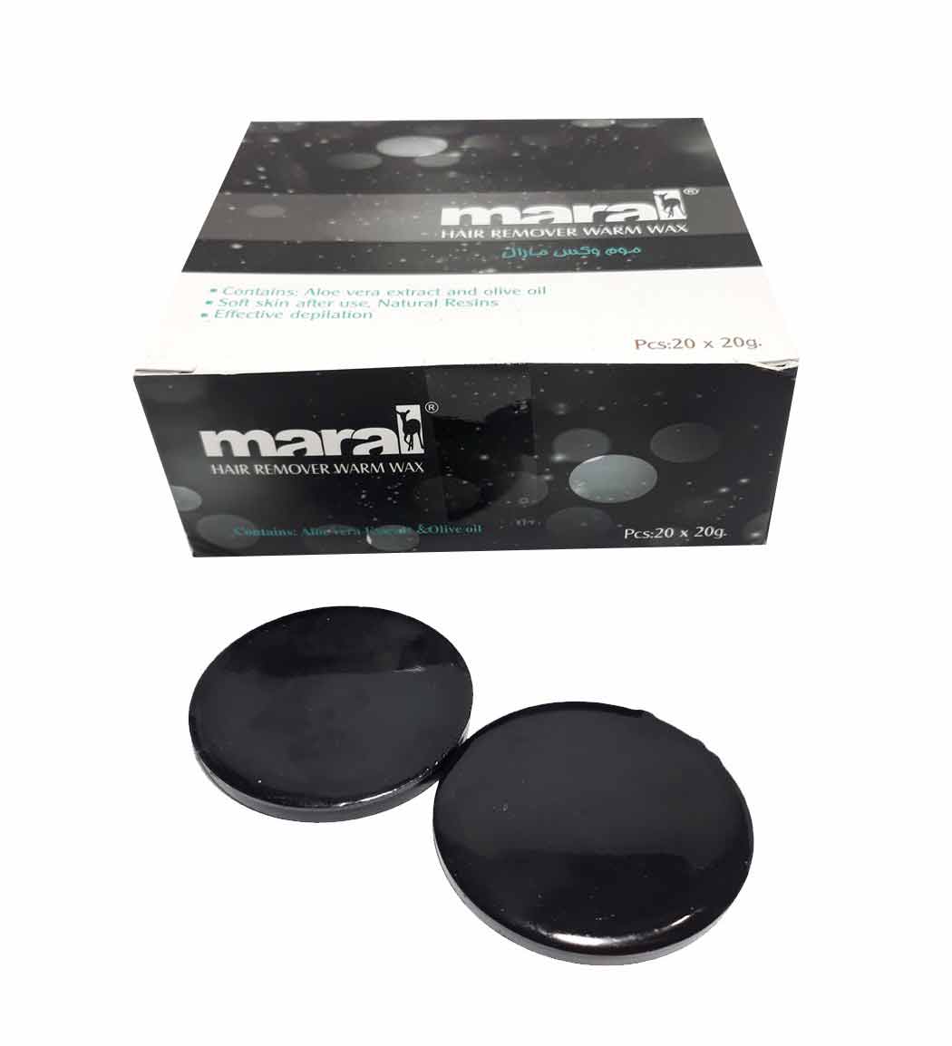 موم وکس گرم ذغالی سکه ای 20 عددی مناسب موی ضخیم