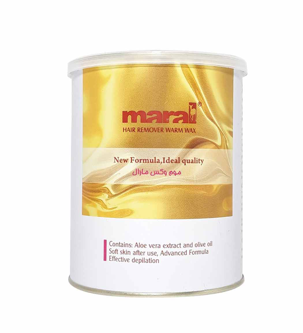 موم وکس گرم کنسروی گلد 700 گرمی مناسب پوست حساس