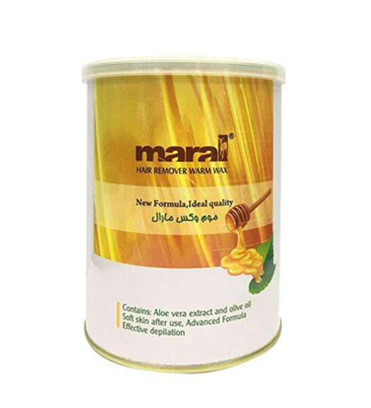 موم وکس گرم عسلی کنسروی مناسب موی نرمال 700 گرمی