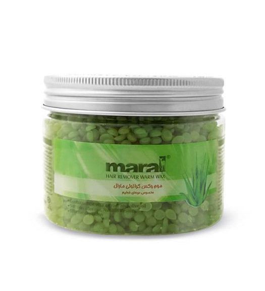 موم وکس گرم آلوئه ورا و زیتون گرانولی کاسه ای مناسب موی ضخیم 200 گرمی