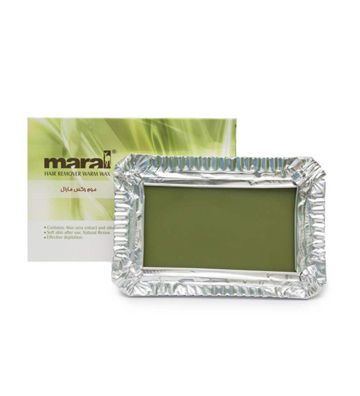 موم وکس گرم آلوئه ورا و زیتون جعبه ای 500 گرمی مناسب موی ضخیم