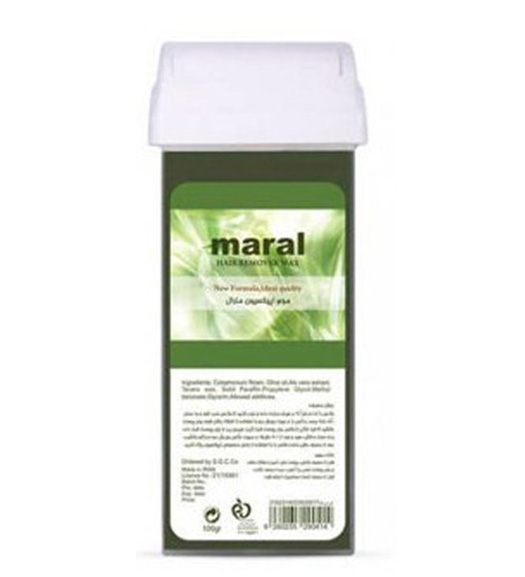 موم وکس گرم آلوئه ورا و زیتون خشابی مناسب موی ضخیم 100 گرمی