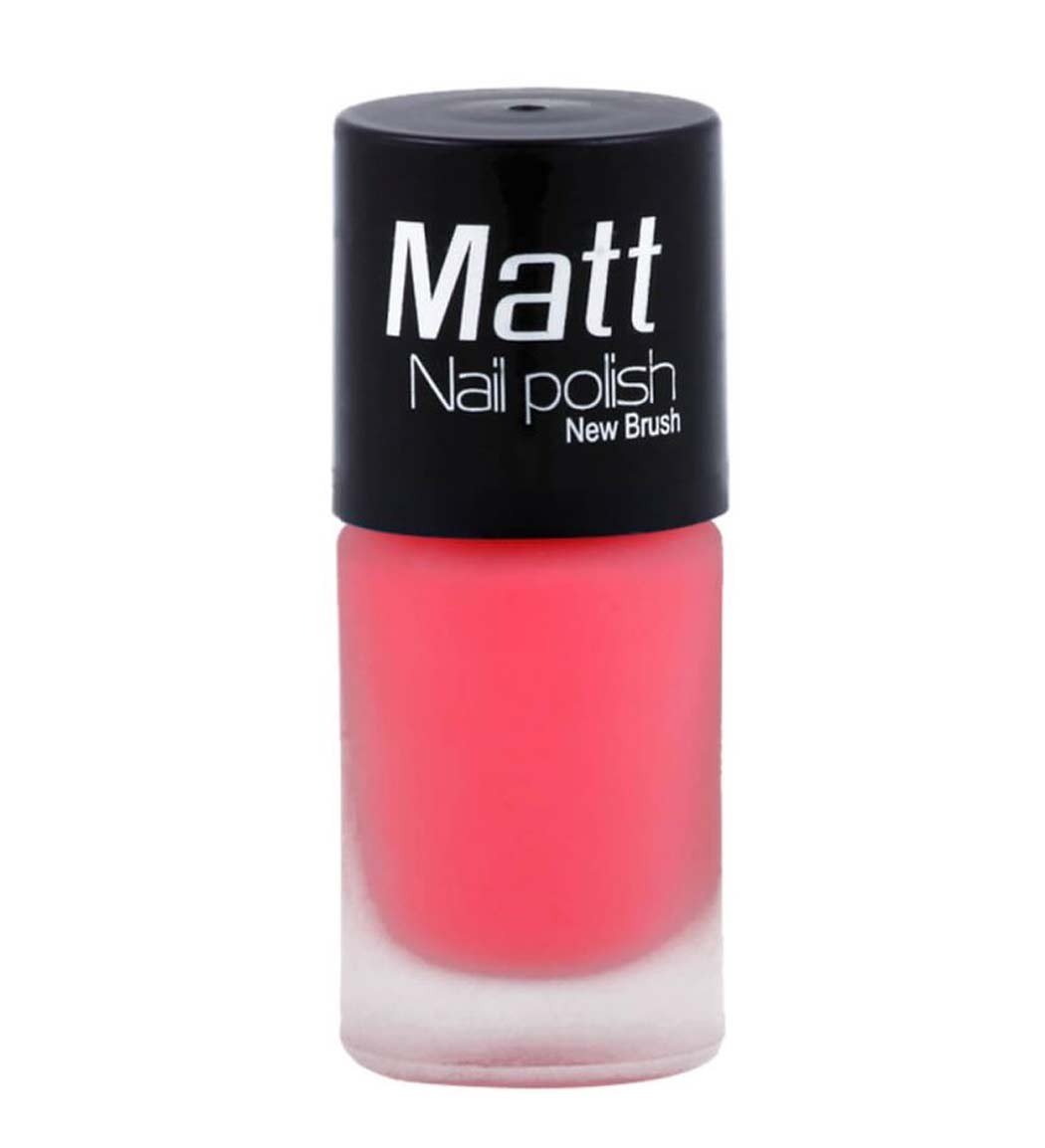 لاک ناخن مات با براش پهن