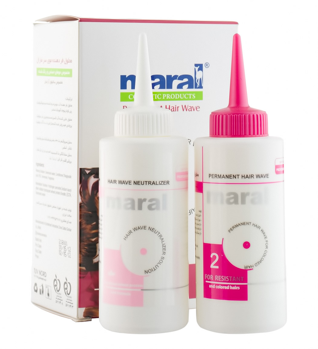 محلول فر دهنده موی سر مخصوص موهای حساس و رنگ شده  شماره 2