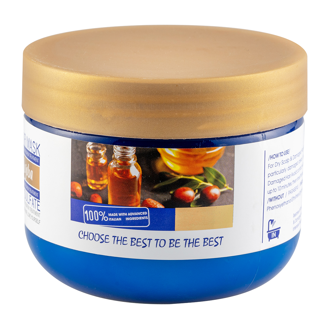 ماسک مو فاقد سولفات مدل Jojoba حجم 500 میلی لیتر