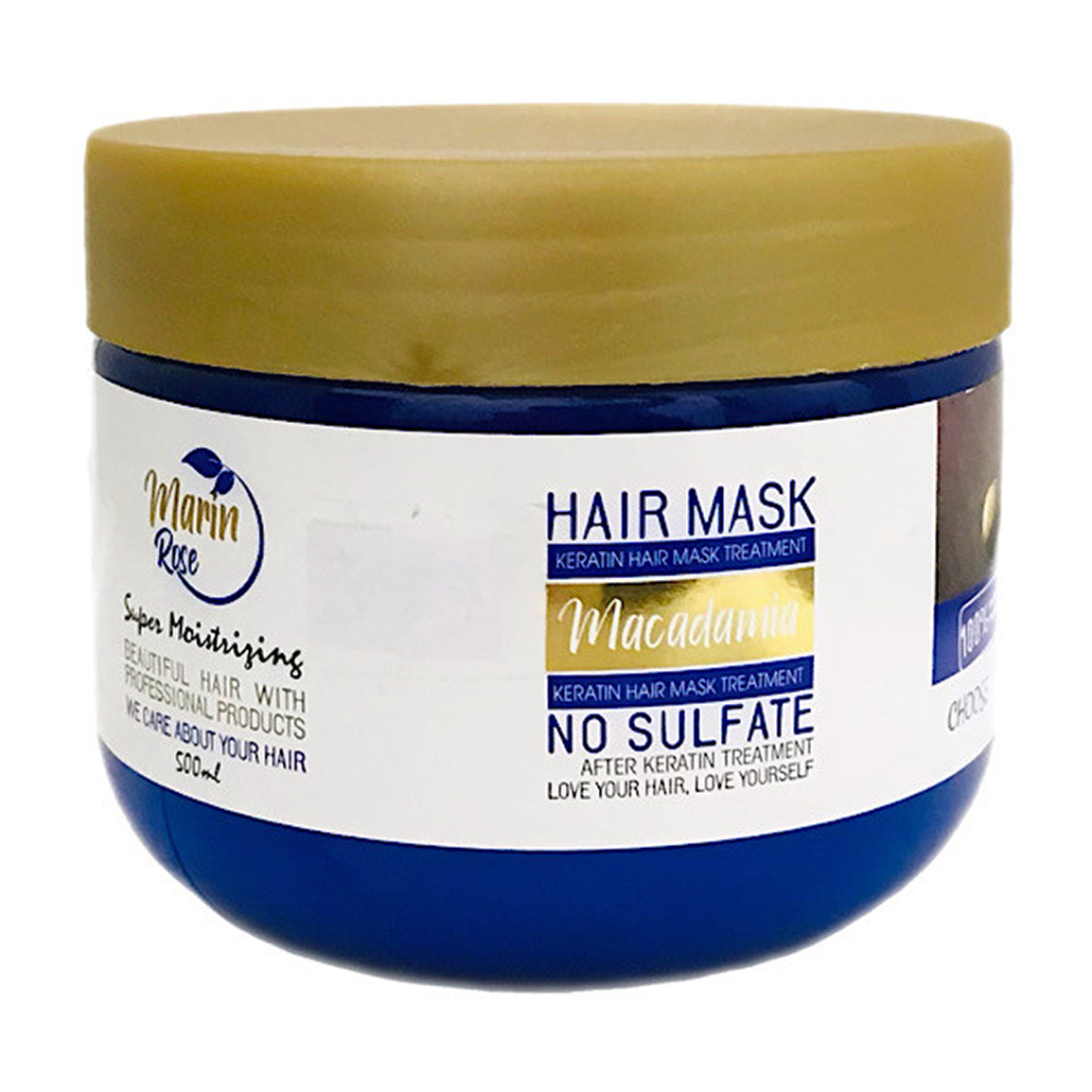 ماسک مو فاقد سولفات مدل Macademia حجم 500 میلی لیتر