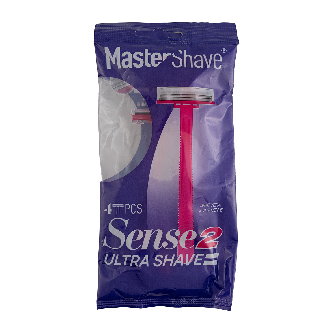 خودتراش زنانه 2 لبه مدل Sense 2 بسته 4 عددی