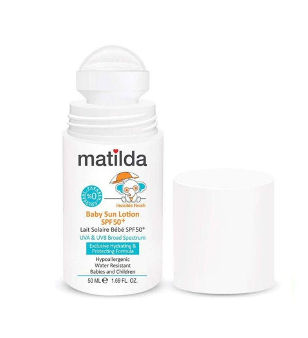 لوسیون ضد آفتاب کودک 50 SPF حجم 50میل