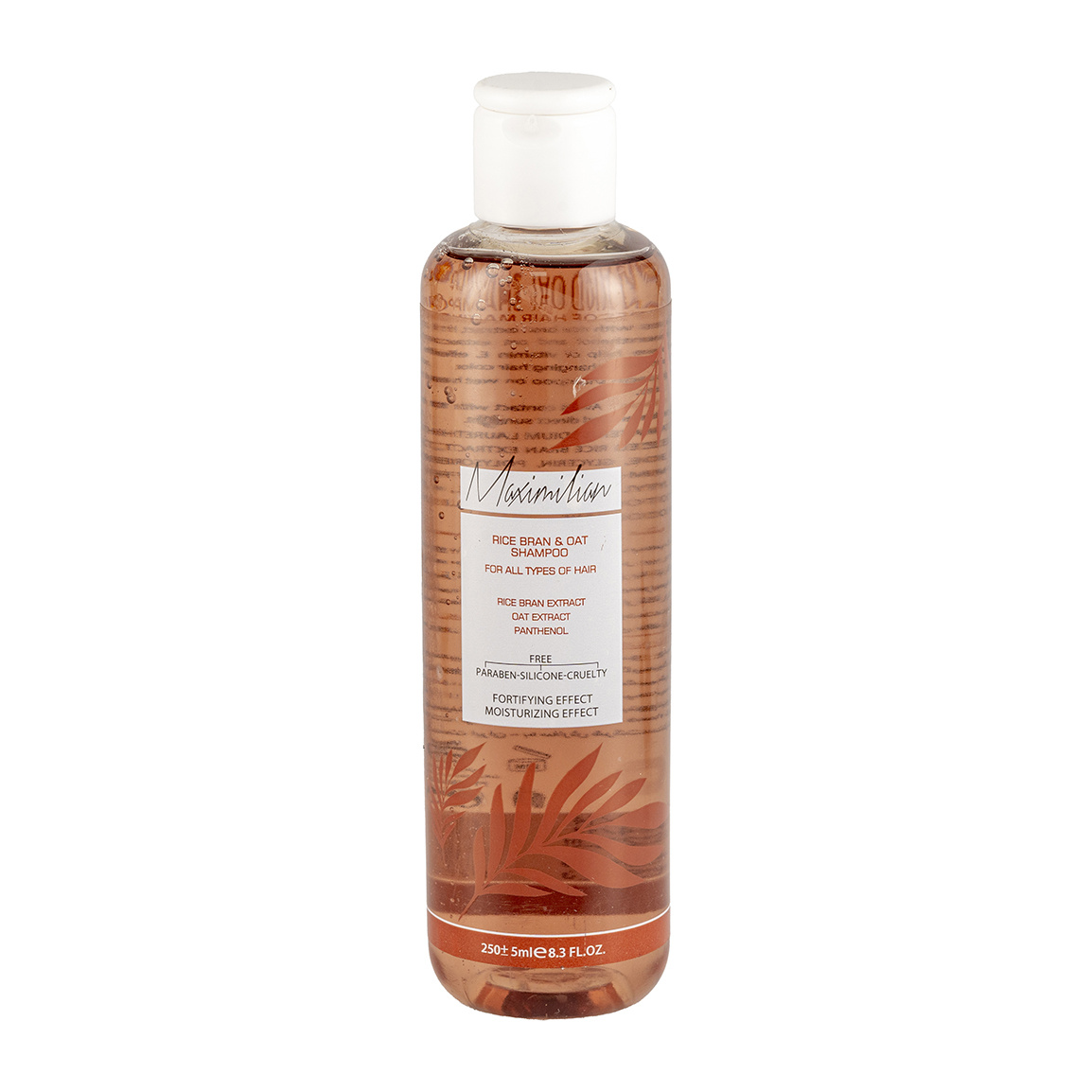 شامپو حاوی عصاره سبوس برنج و جو دوسر حجم 250 میلی لیتر