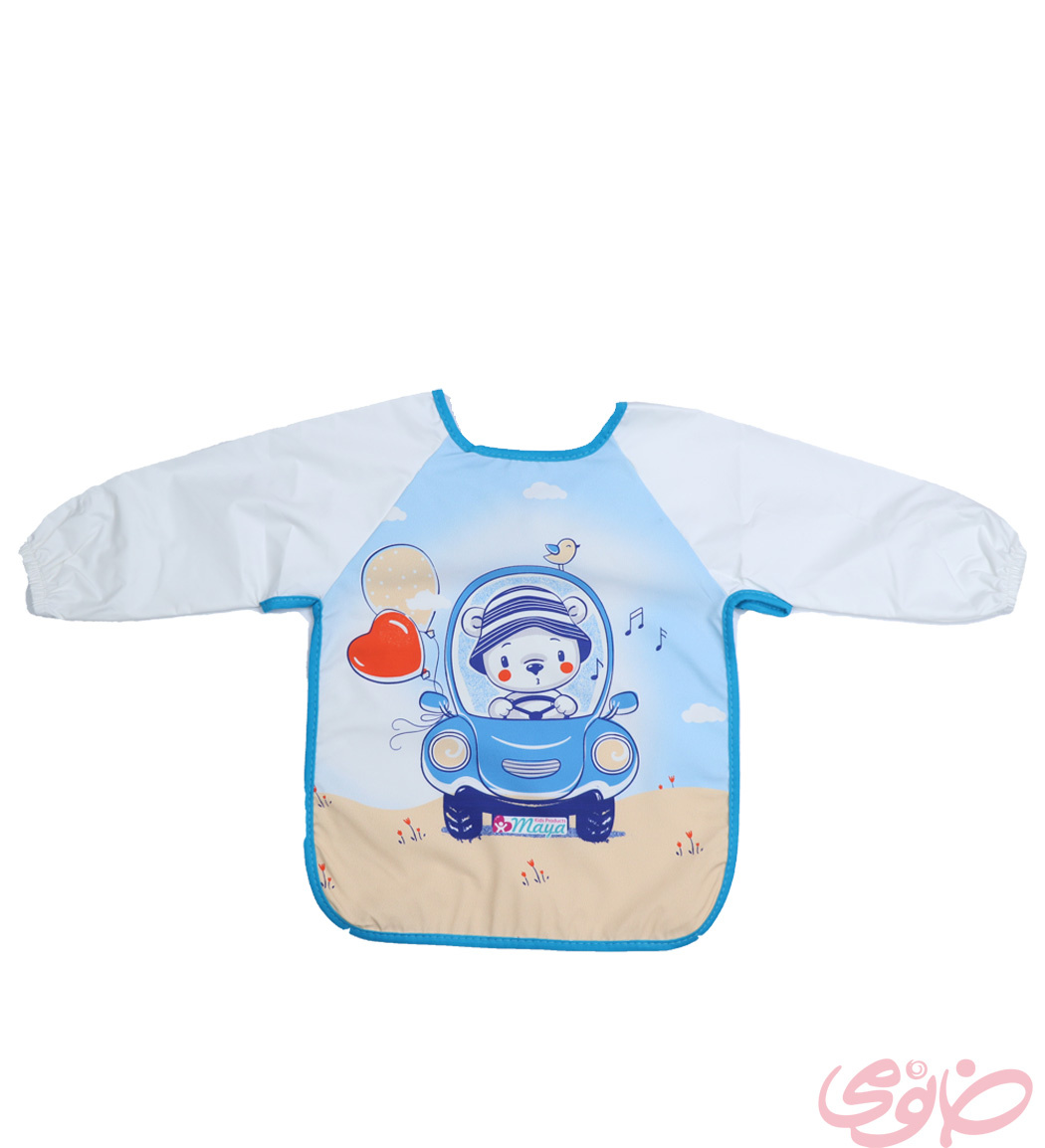 پیشنبد آستین دار آبی