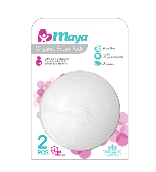 پد سينه ارگانيك مخروطي بسته 2عددی