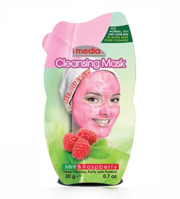 ماسک پیل آف صورت نعنا و تمشک