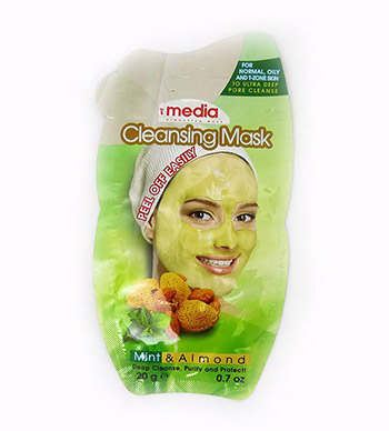 ماسک پیل آف صورت نعناع و بادام