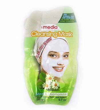 ماسک پیل آف صورت نعناع و بابونه