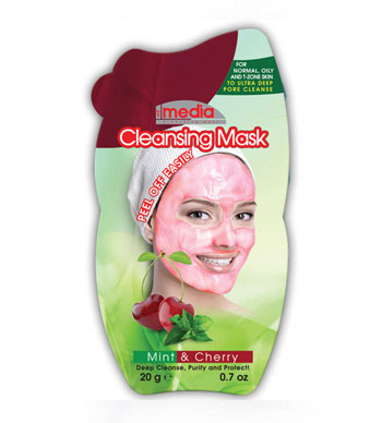 ماسک پیل آف صورت نعناع  و گیلاس