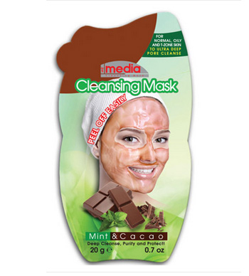 ماسک پیل آف صورت نعناع  و کاکائو