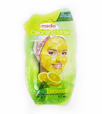 ماسک پیل آف صورت نعناع و لیمو