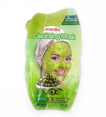 ماسک پیل آف صورت نعناع و زیتون
