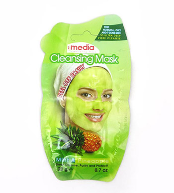 ماسک پیل آف صورت نعناع و آناناس