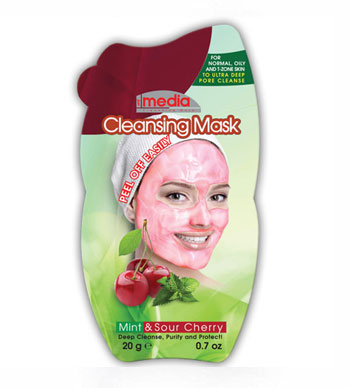 ماسک پیل آف صورت نعناع  و آلبالو