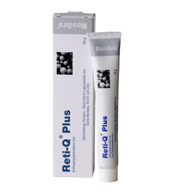 کرم ضد لک حاوی هیدروکینون برای پوست های نرمال