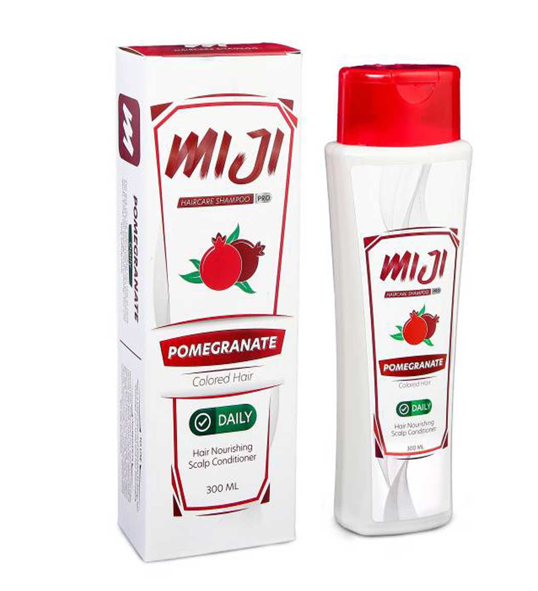 شامپو روزانه مدل انار تثبیت کننده رنگ مخصوص موهای رنگ شده حجم 300 میل