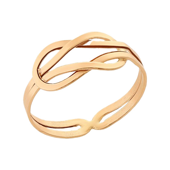 انگشتر طلا 18 عیار مدل امگا