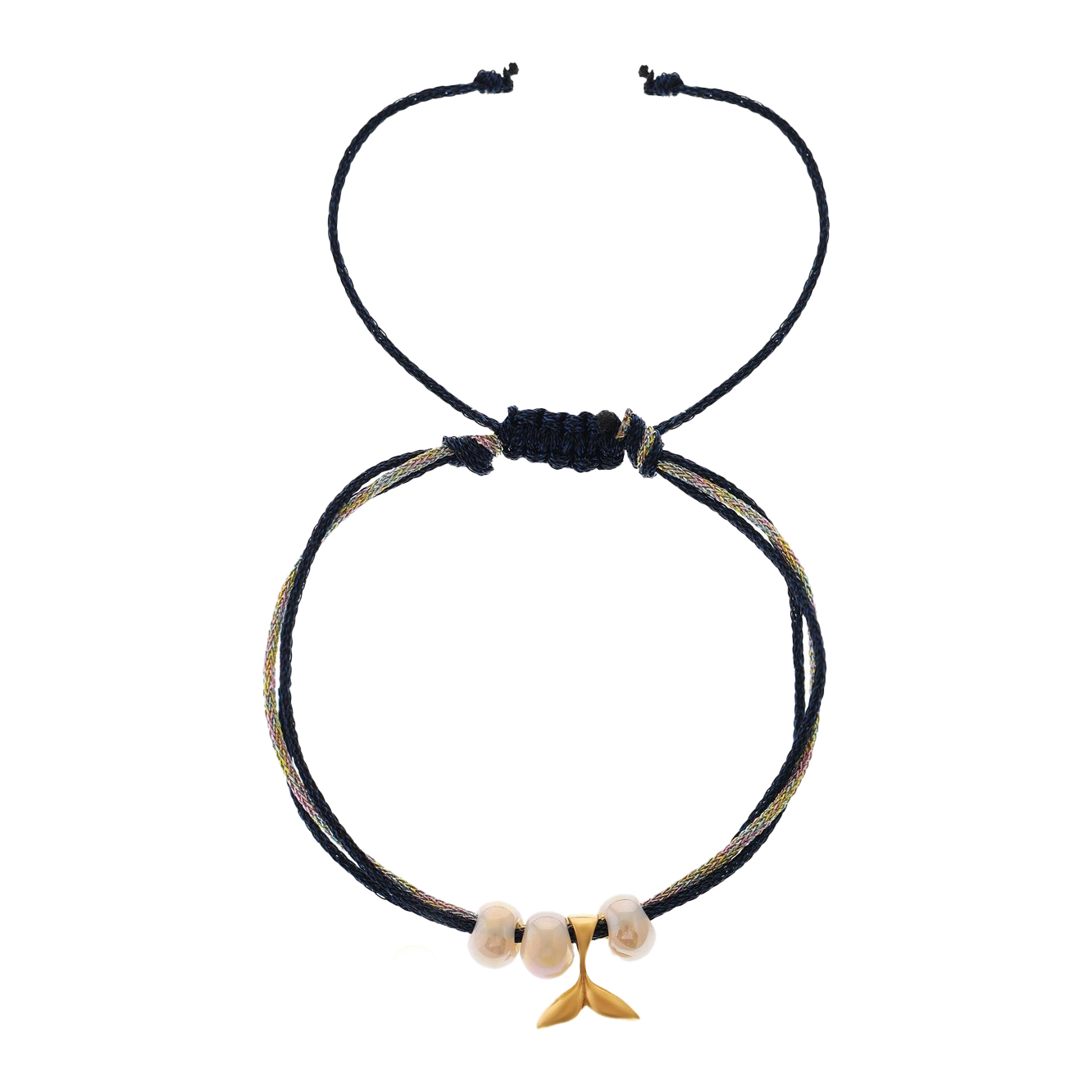 دستبند طلا 18 عیارمدل دم نهنگ1