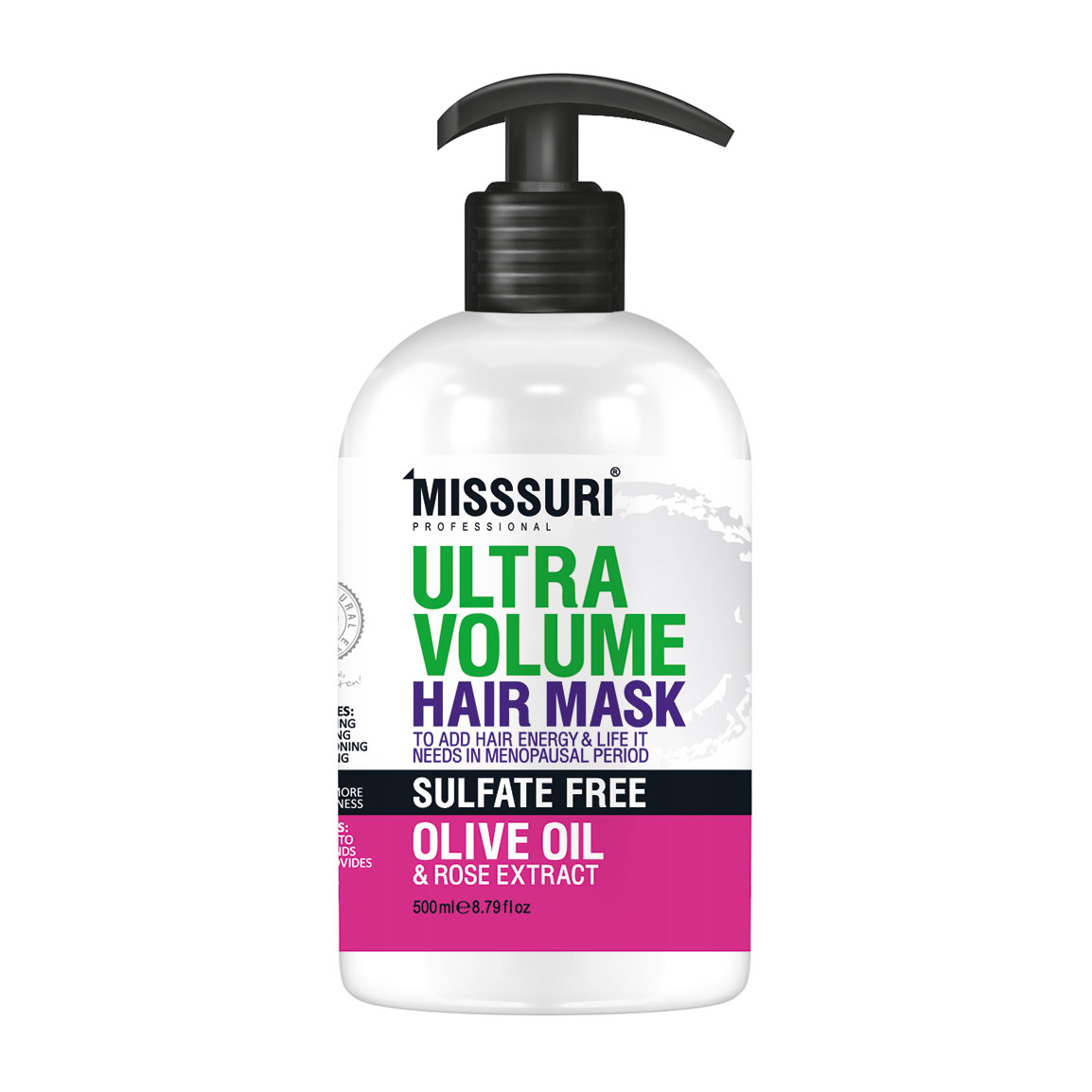 ماسک مو حجم دهنده مناسب مو نازک و افراد بالای 40 سال حجم 500 میل