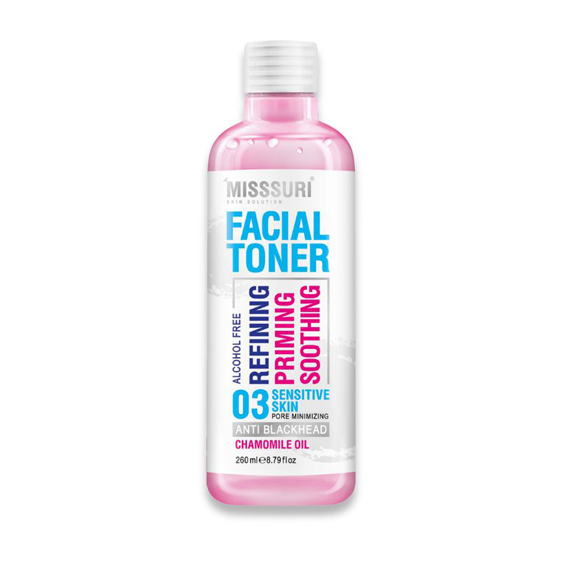 تونر صورت مناسب پوست حساس حجم 260 میلی لیتر