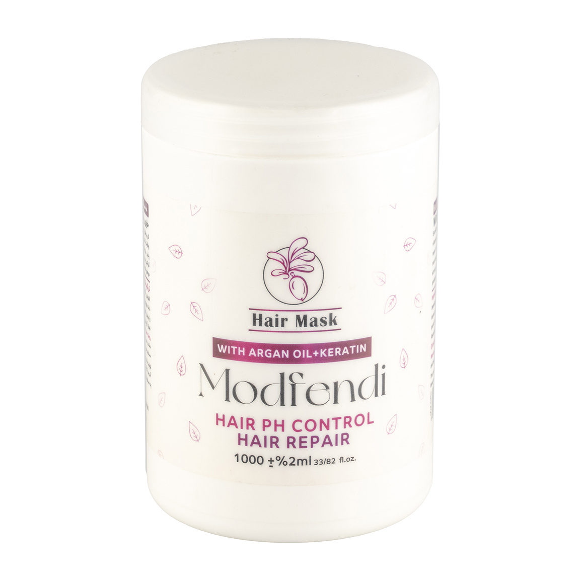 ماسک مو با آبکشی حاوی آرگان و کراتین مناسب مو آسیب دیده حجم 1000 میلی لیتر