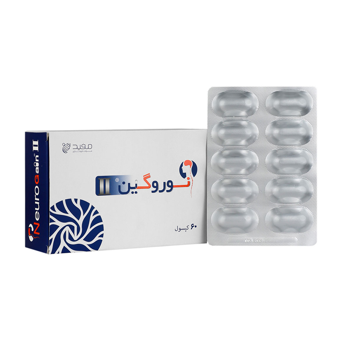 کپسول نوروگین بسته 60 عددی