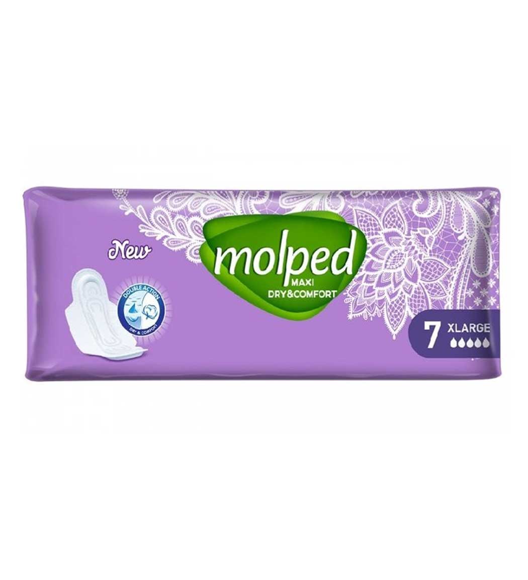 نواربهداشتی ضخیم خشک و راحت سایز خیلی بزرگ بسته 7 عددی