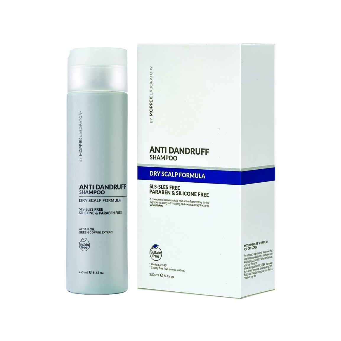 شامپو ضدشوره اسکالپ خشک فاقد سولفات حجم 250 میلی لیتر