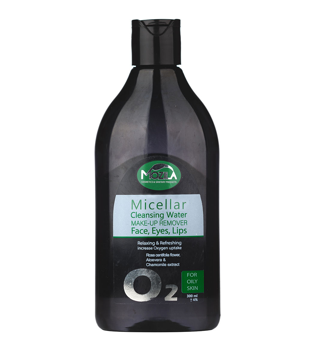 میسلارواتر و پاک کننده آرایش مناسب پوست چرب 300میل