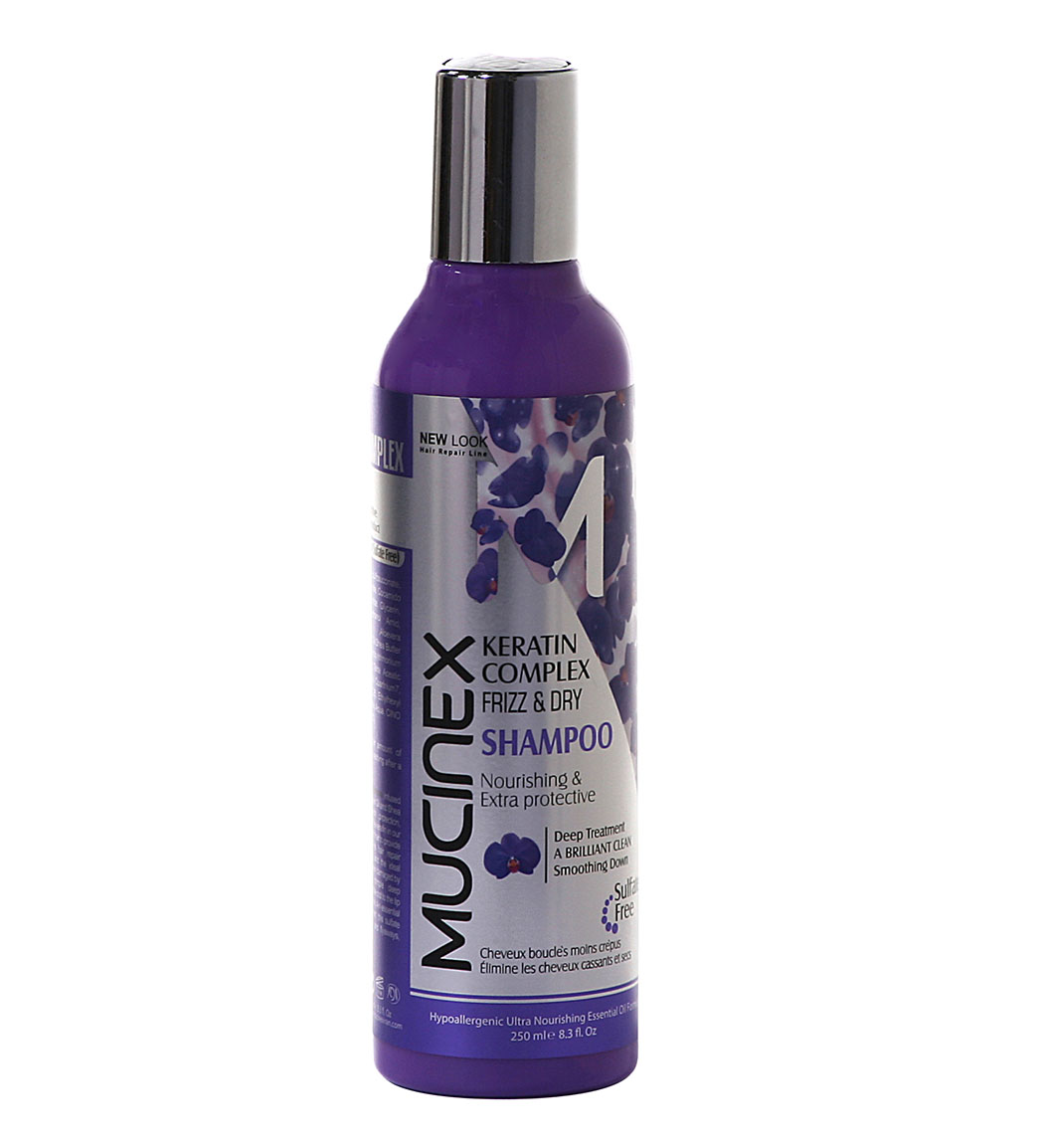 شامپو کراتین کمپلکس بدون سولفات 250میل مناسب مو های وز