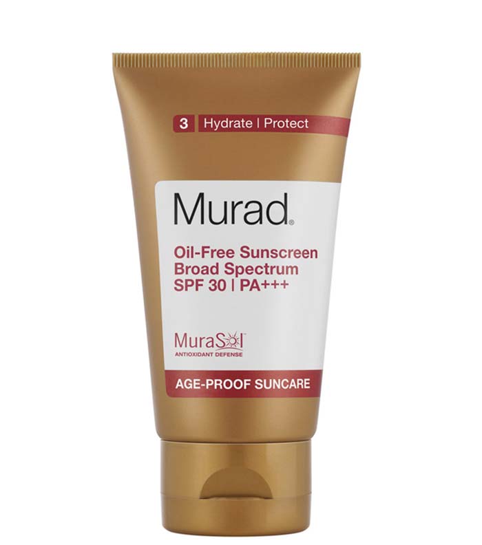 کرم  ضد آفتاب فاقد چربی