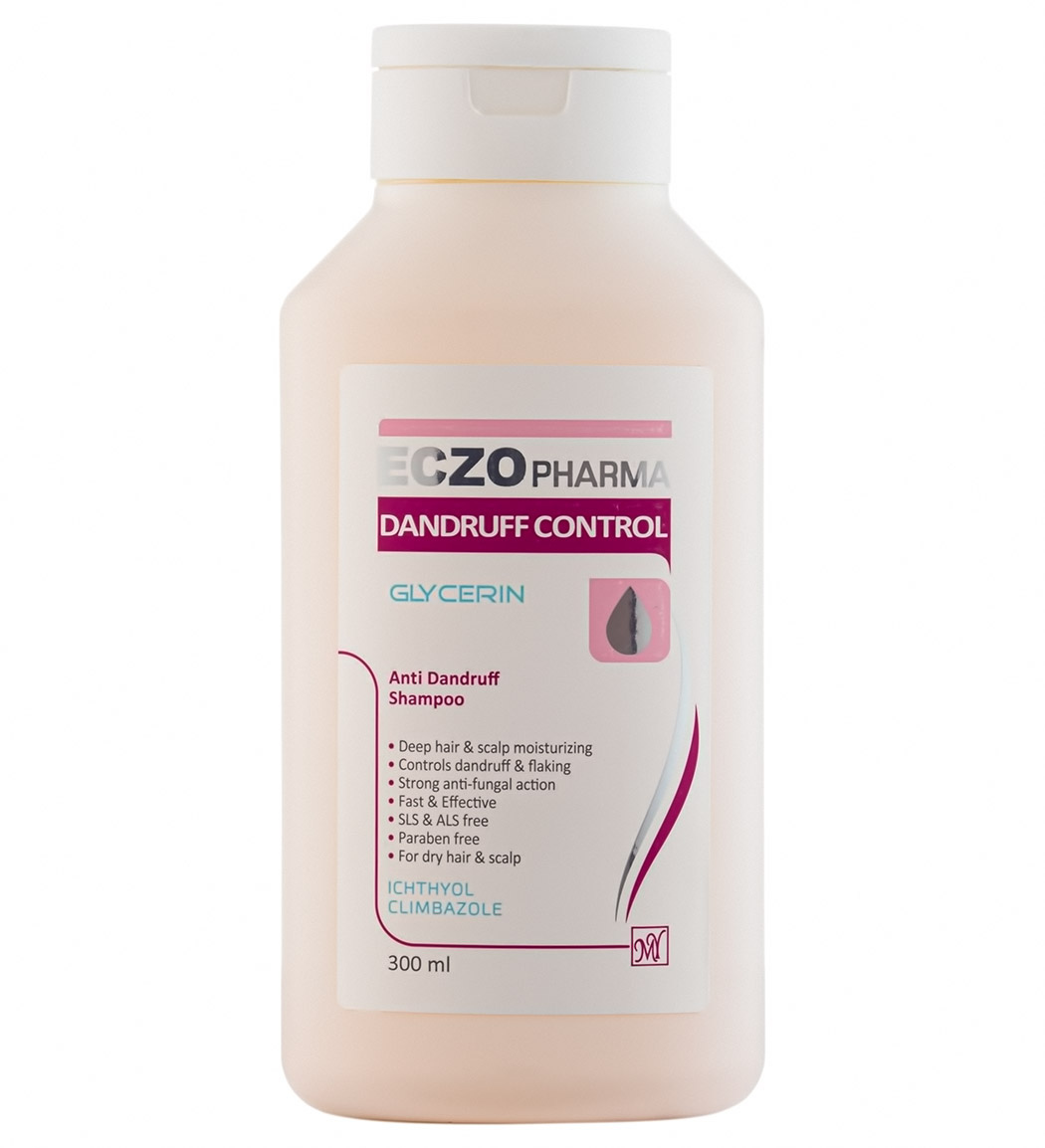 شامپو ضد شوره اگزو فارما مناسب موهای خشک 300میل