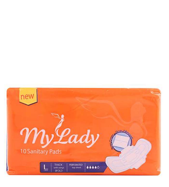 نوار بهداشتی بالدار مشبک بزرگ 10 عددی