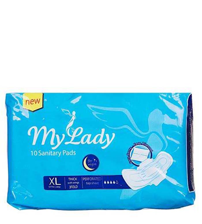 نوار بهداشتی بالدار مشبک خیلی بزرگ 10 عددی