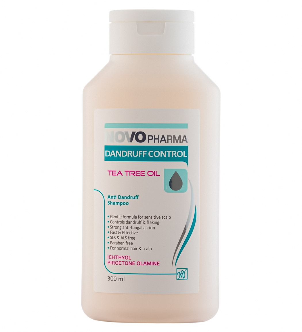 شامپو ضد شوره نوو فارما مناسب موهای معمولی 300 میل