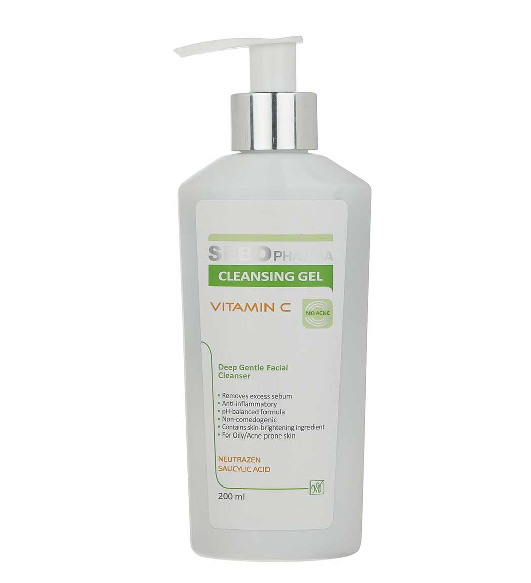 ژل شستشوی صورت Sebu Pharma مناسب پوست چرب 200میل