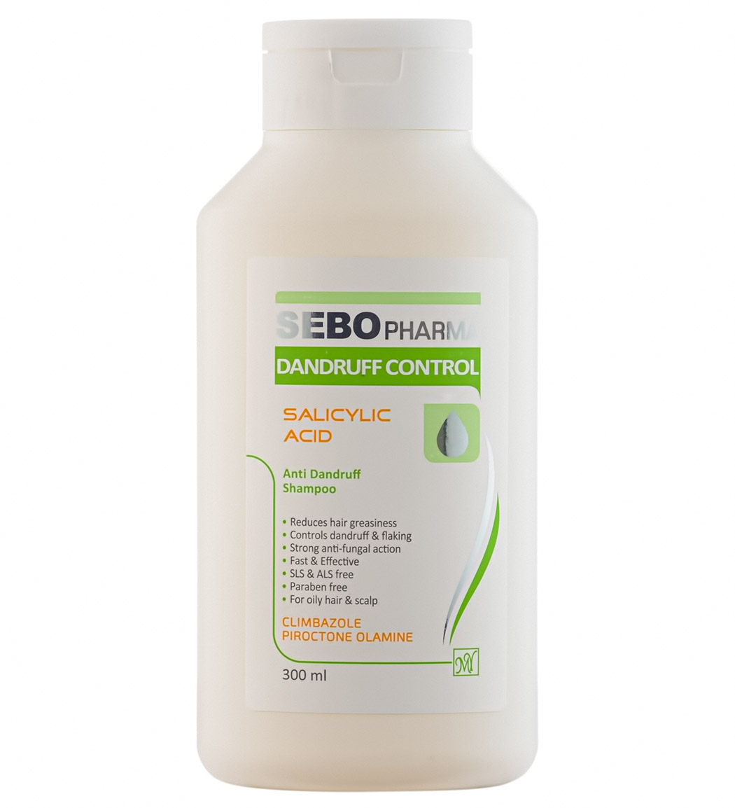 شامپو ضد شوره سبو فارما مناسب موهای چرب 300میل