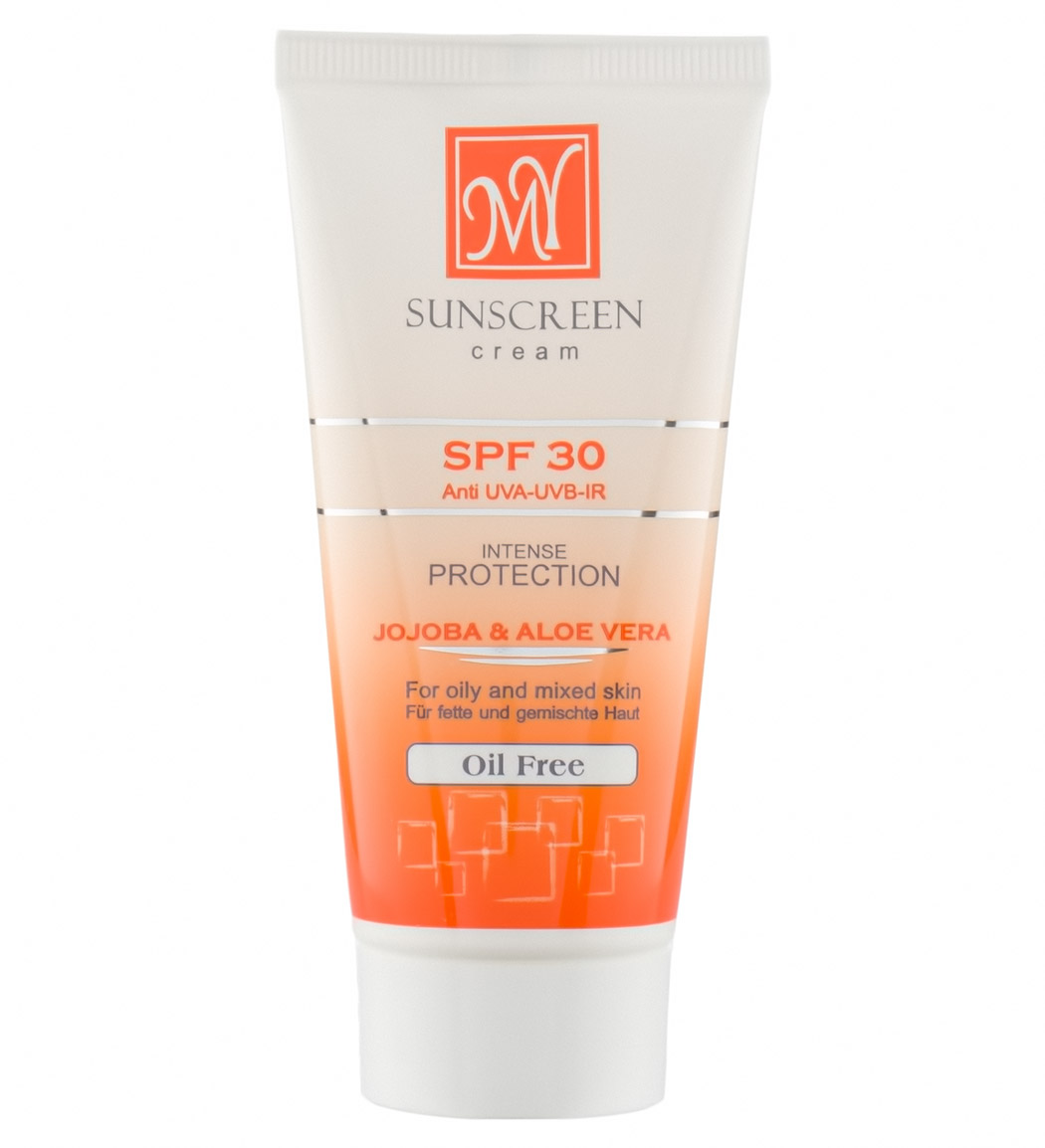 کرم ضد آفتاب اس پی اف 30 فاقد چربی