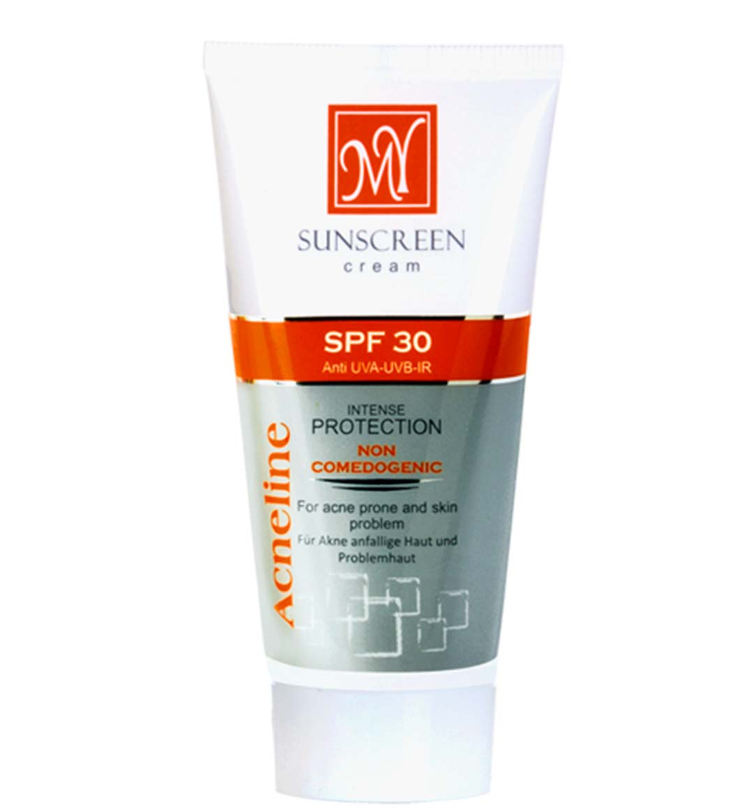 کرم ضد آفتاب اس پی اف 30 آکنه لاین