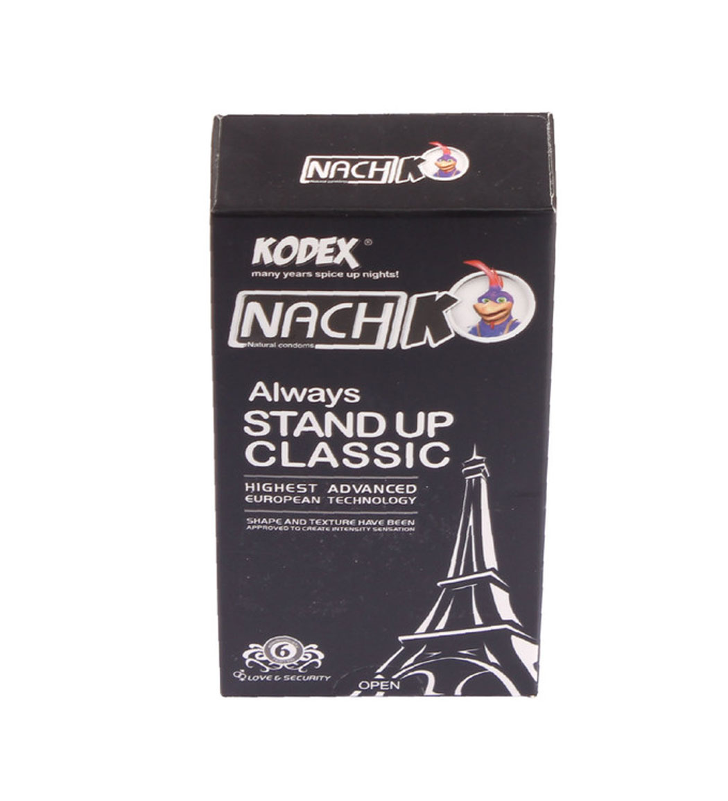 کاندوم مدل Stand Up Classic بسته 6 عددی