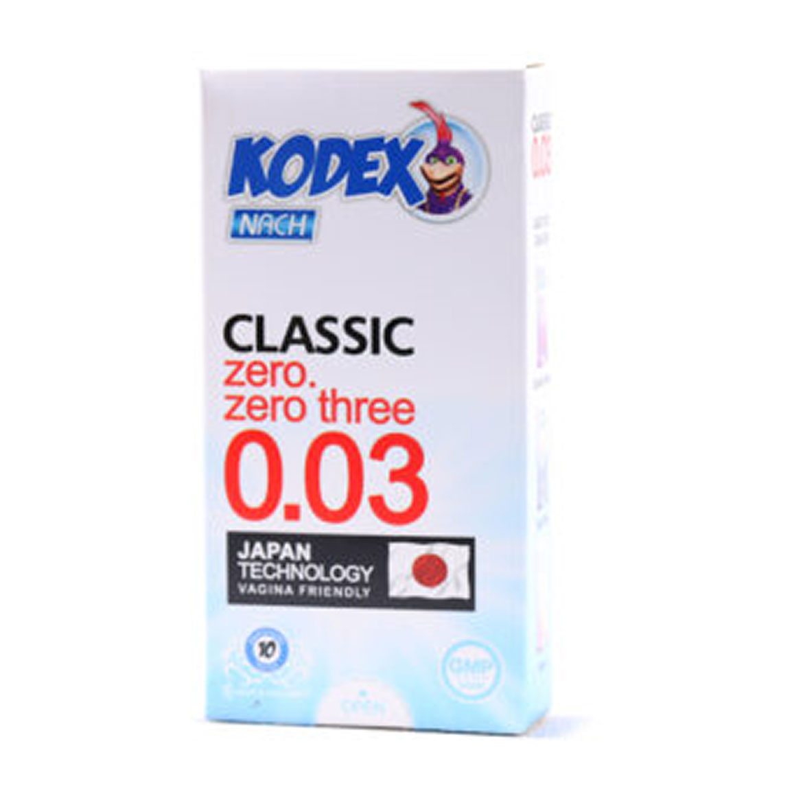 کاندوم مدل 0.03 بسته 10 عددی